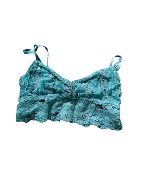 Sparkle & Fade Aqua Lace Bralette